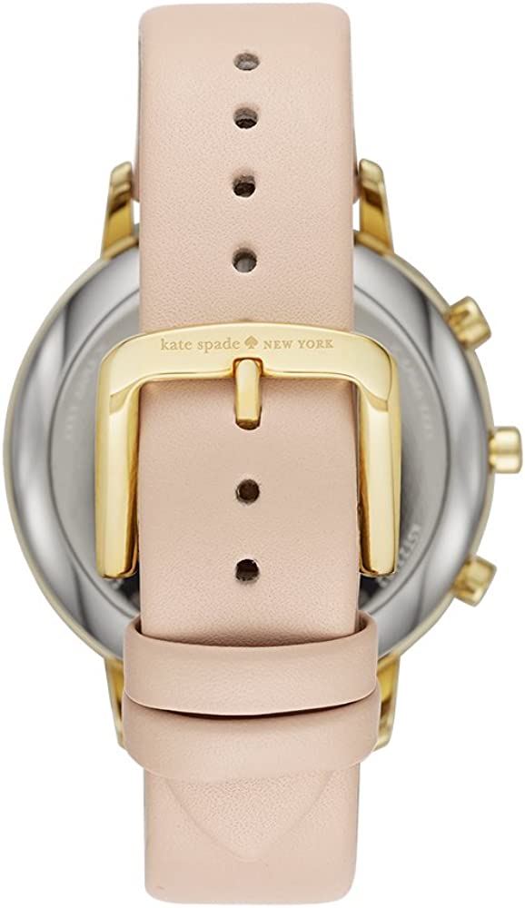 kate spade new york Women's KST23102 Grand Metro Vachetta and Gold Hybrid Smartwatch - Image 4